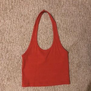 Halter crop top